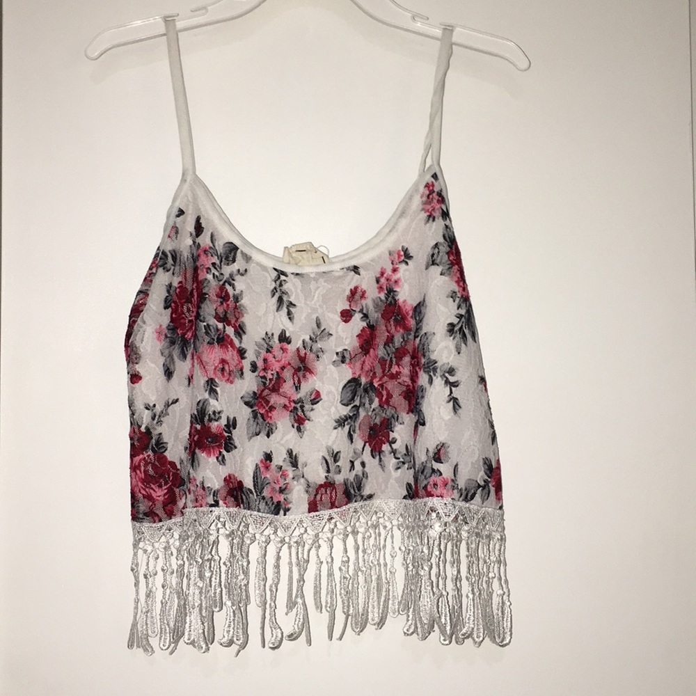 L.A hearts juniors crop top blouse